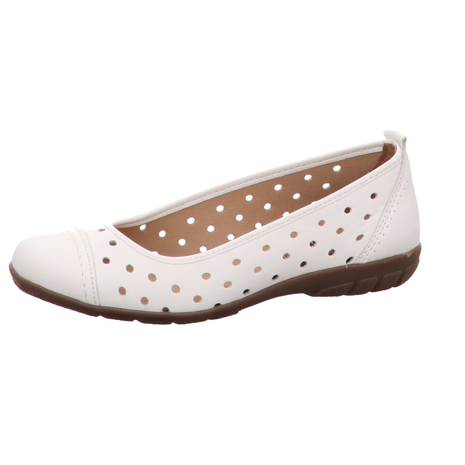 Lauter Lady Ballerinas Adriana 02 white