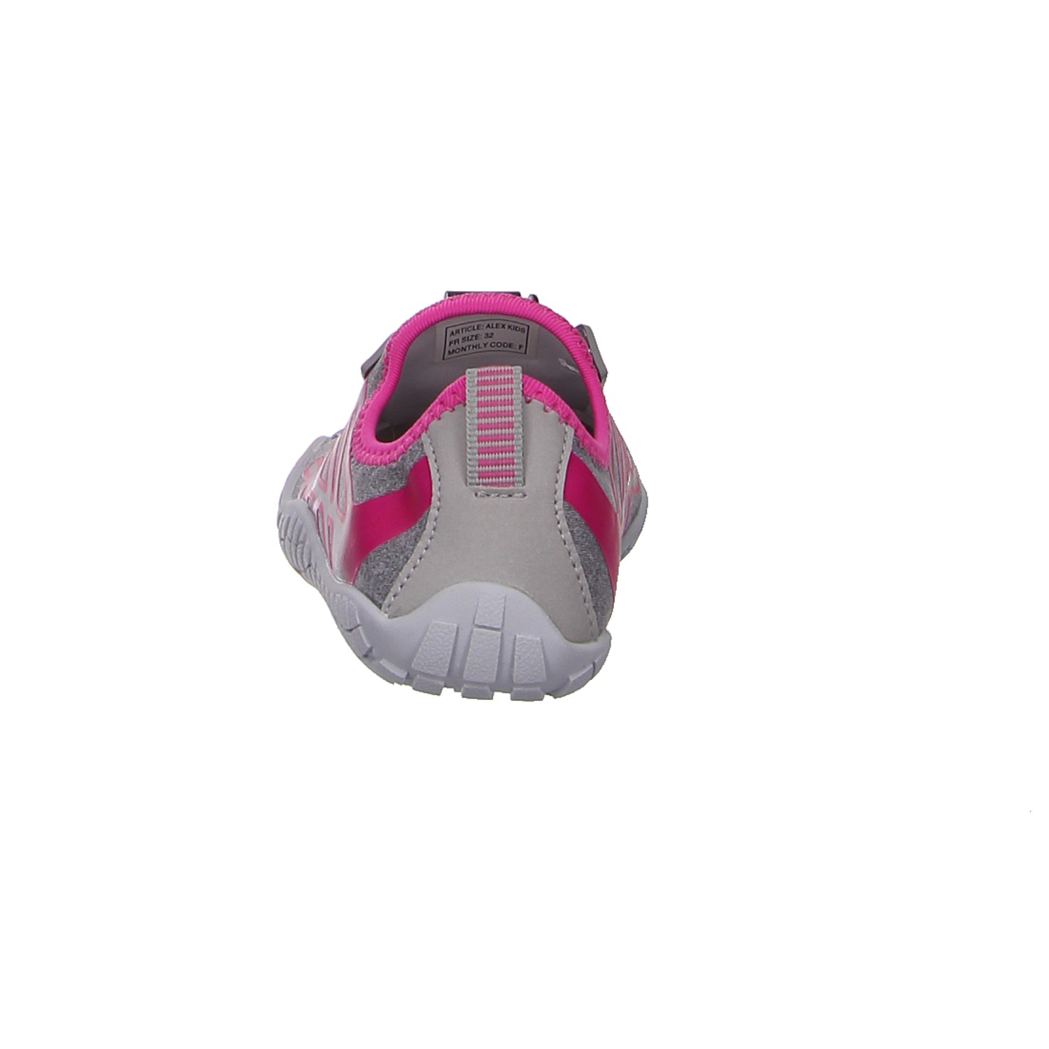 Rockspring Jungen Halbschuhe Alex Kids grey fuchsia