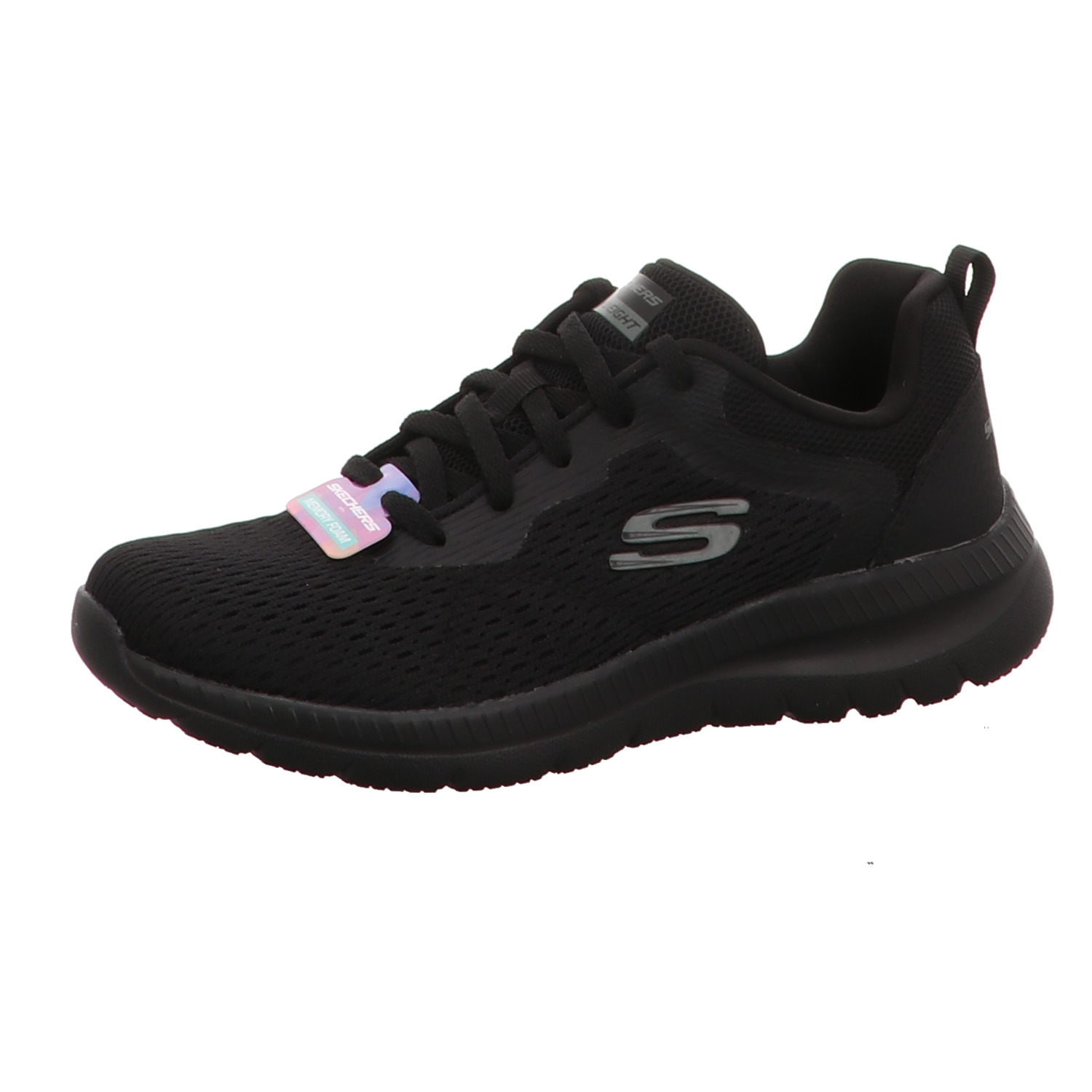 Black sketchers shoes online