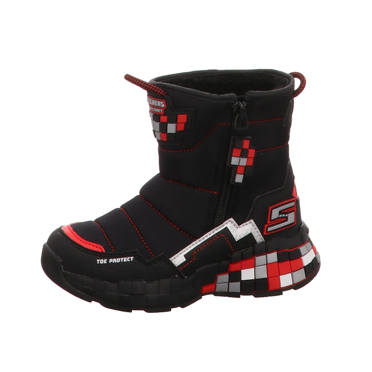 Skechers Mädchen Stiefel 402198 BKRD