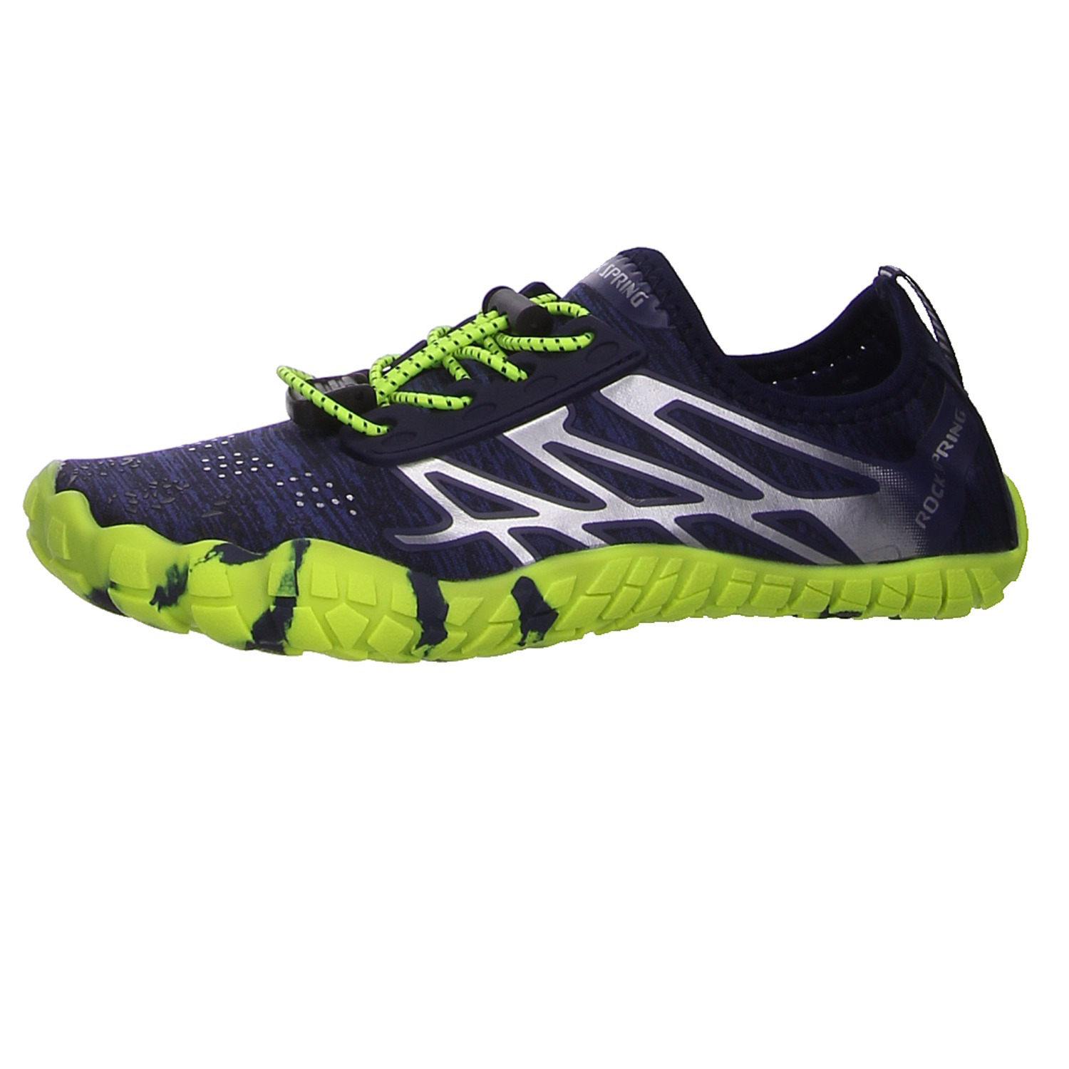 Rockspring Jungen Halbschuhe Alex Kids navy/grey/lime